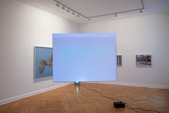 Constant Dullaart, 'The Death of the URL' (2013). Image courtesy the artist.