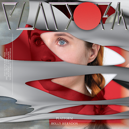 Holly Herndon, Platform (2015) album cover by Metahaven.