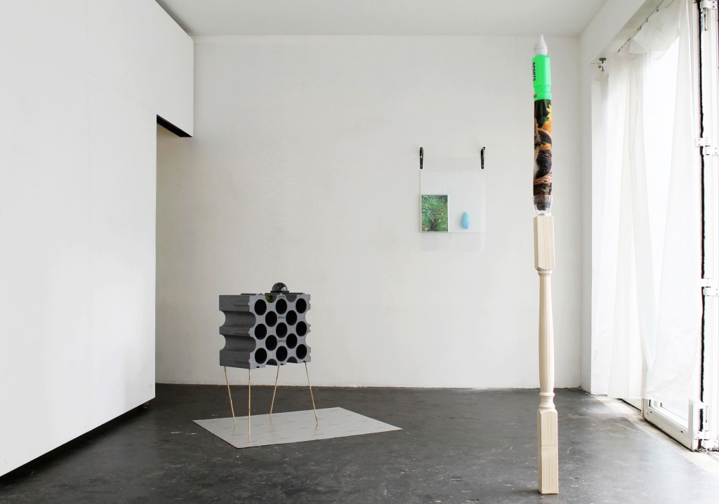 Pierre Clément + Annabelle Arlie, Temporary Arrangement, ‘Candle’, ‘Still Life’, ‘Island’ (2015) Image courtesy the artists.