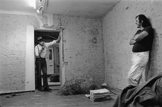 Joseph Beuys, René Block, Ja, jetzt brechen wir hier den Scheiß ab (1979) @ Galerie René Bock, Berlin. Photo by Christiane Hartmann.