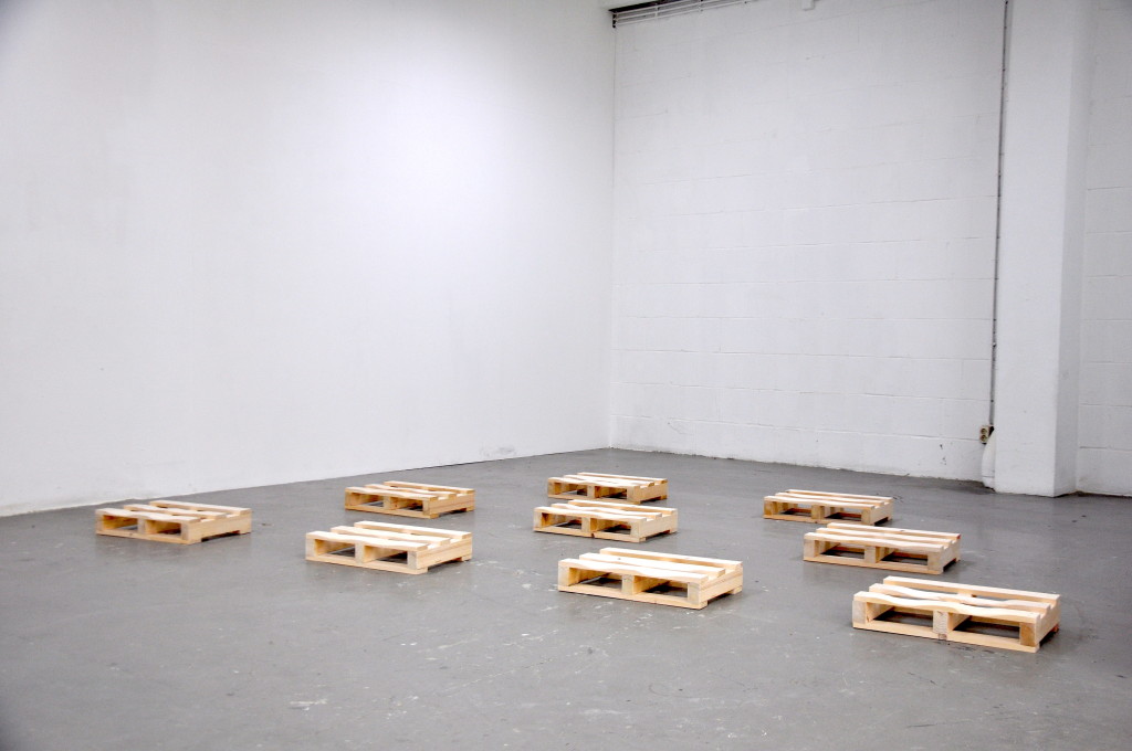 Claudia Pagès, 'Empathy' (2015) @ P//////AKT, Amsterdam. Installation view. Courtesy the artist.