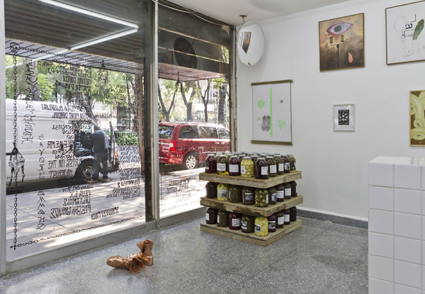War Pickles (2013), install shot. Courtesy the artists and House of Gaga.